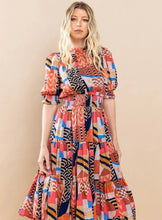 Load image into Gallery viewer, Patchwork Perfect Midi Dress