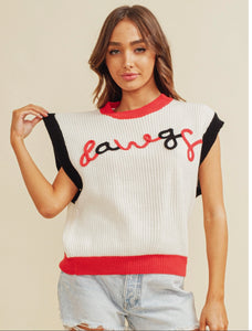 UGA Gameday Colorblock Sweater