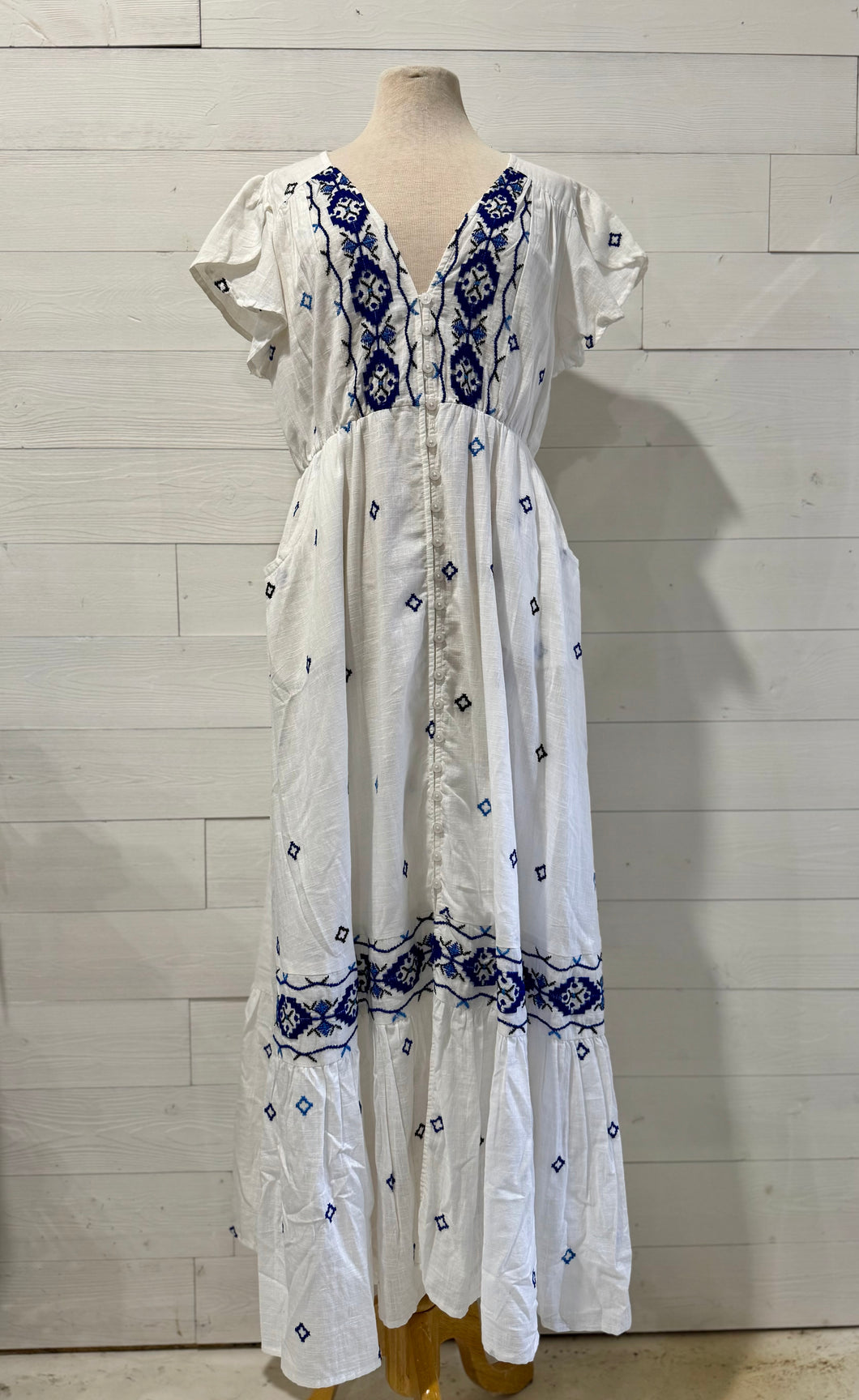 The Boho Blossom Maxi Dress