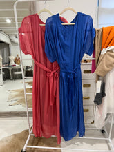 Load image into Gallery viewer, Silk &amp; Sash Maxi Dress