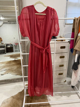 Load image into Gallery viewer, Silk &amp; Sash Maxi Dress