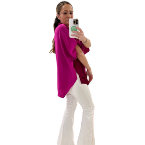 Flirting with Fuchsia Top